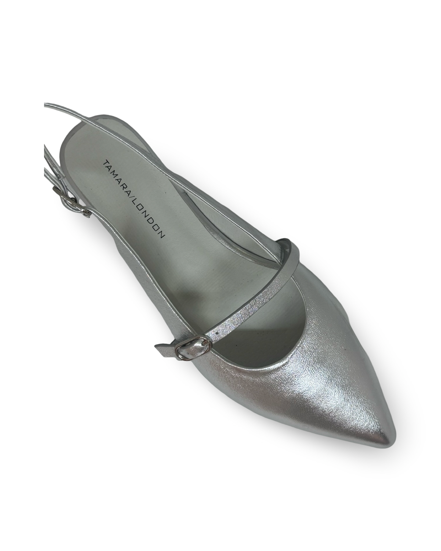 Bias Loafer By Tamara London - Silver