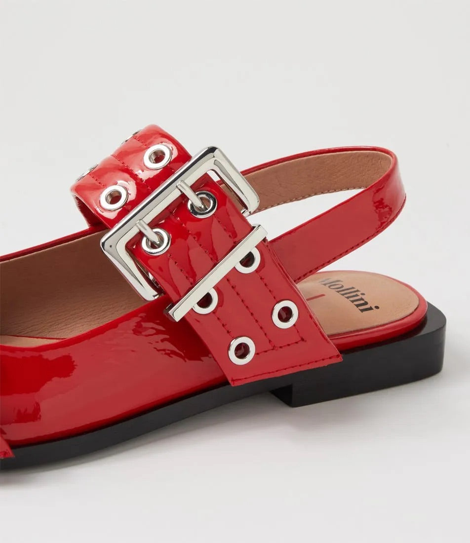 Larra By Mollini - Patent Red