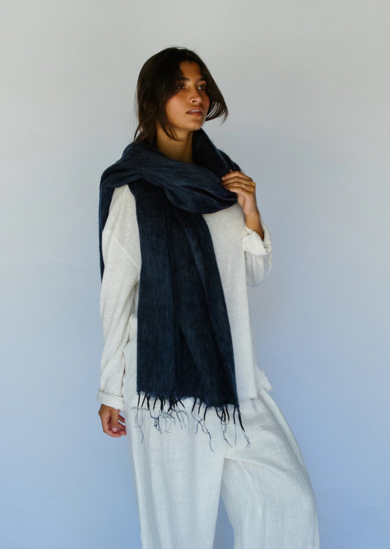 Shawl Scarf By Hobo & Hatch - Midnight