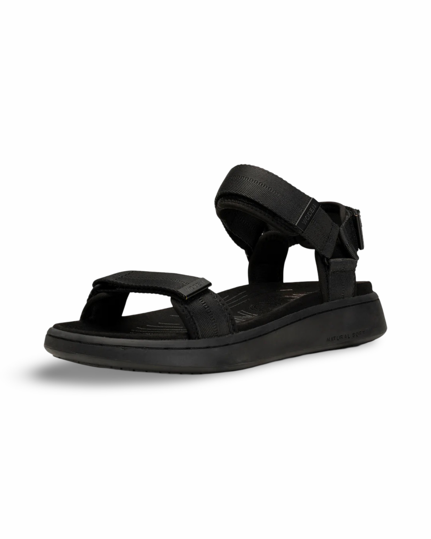 Line Sandal By Woden - Black