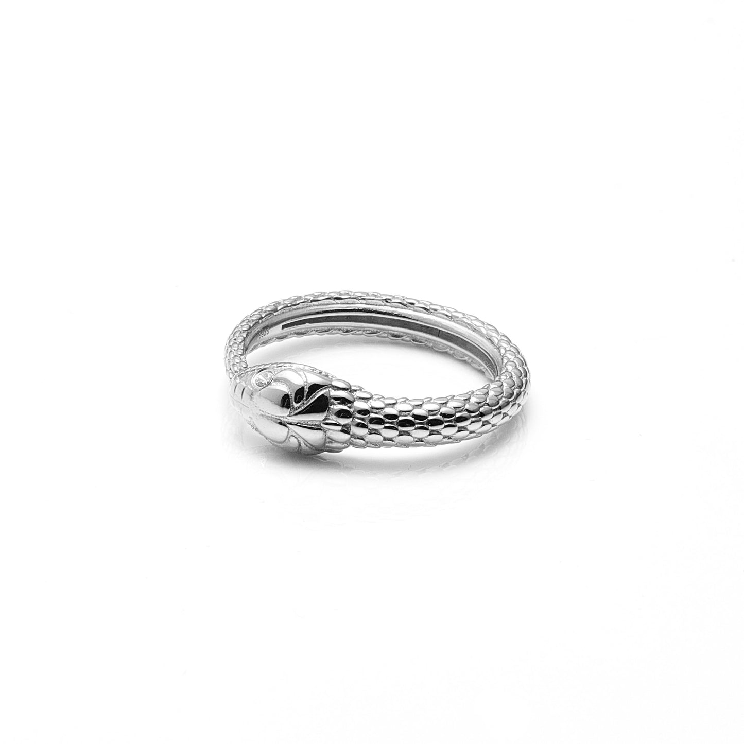 Infinity Ring By Silk and Steel - Silver/CZ