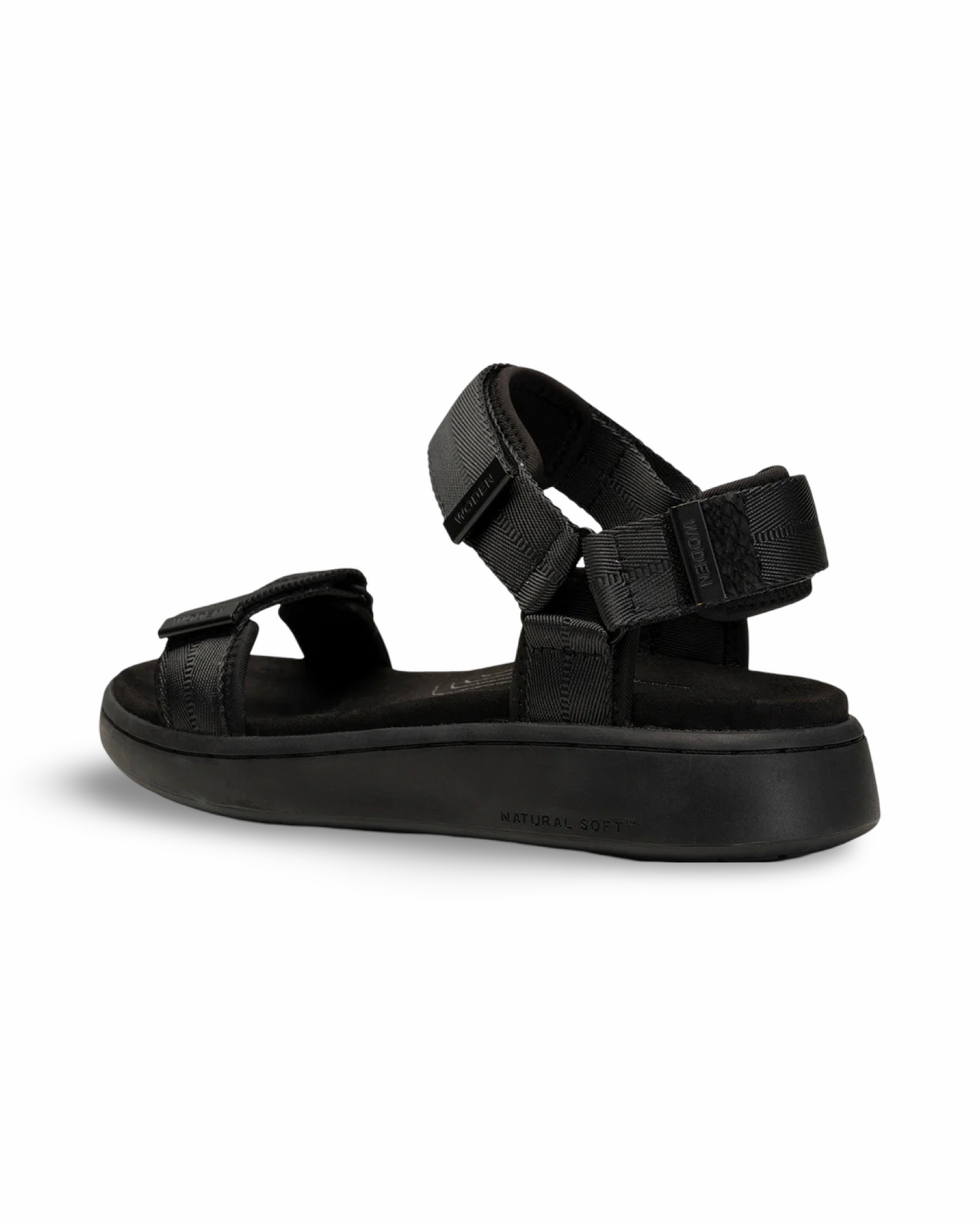 Line Sandal By Woden - Black