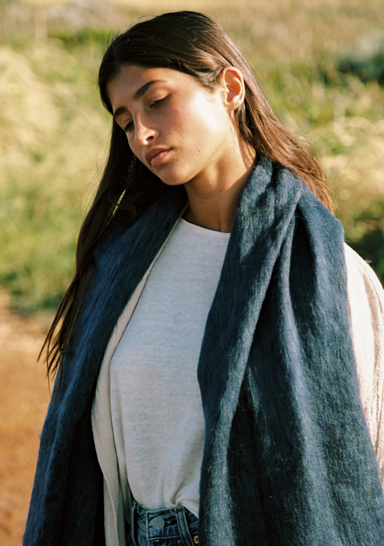 Shawl Scarf By Hobo & Hatch - Midnight