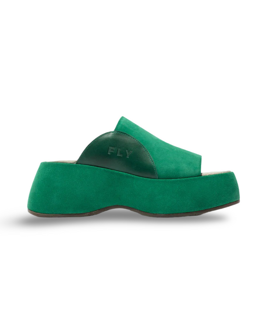 Bezi Sandal By Fly London - Green