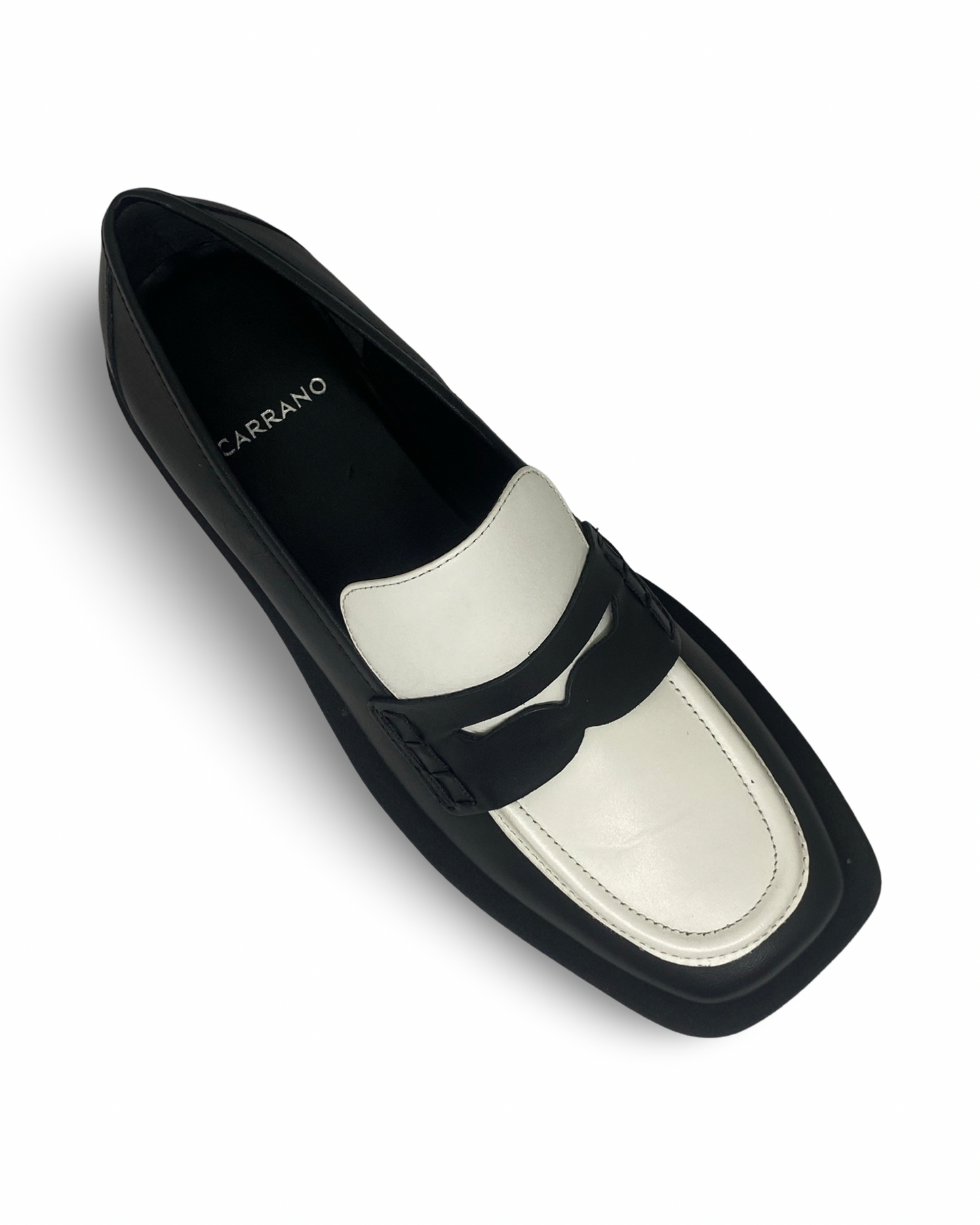 Black & White loafer By Carrano