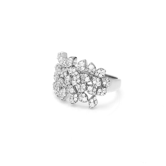 Eden Ring By Silk and Steel - Silver/CZ